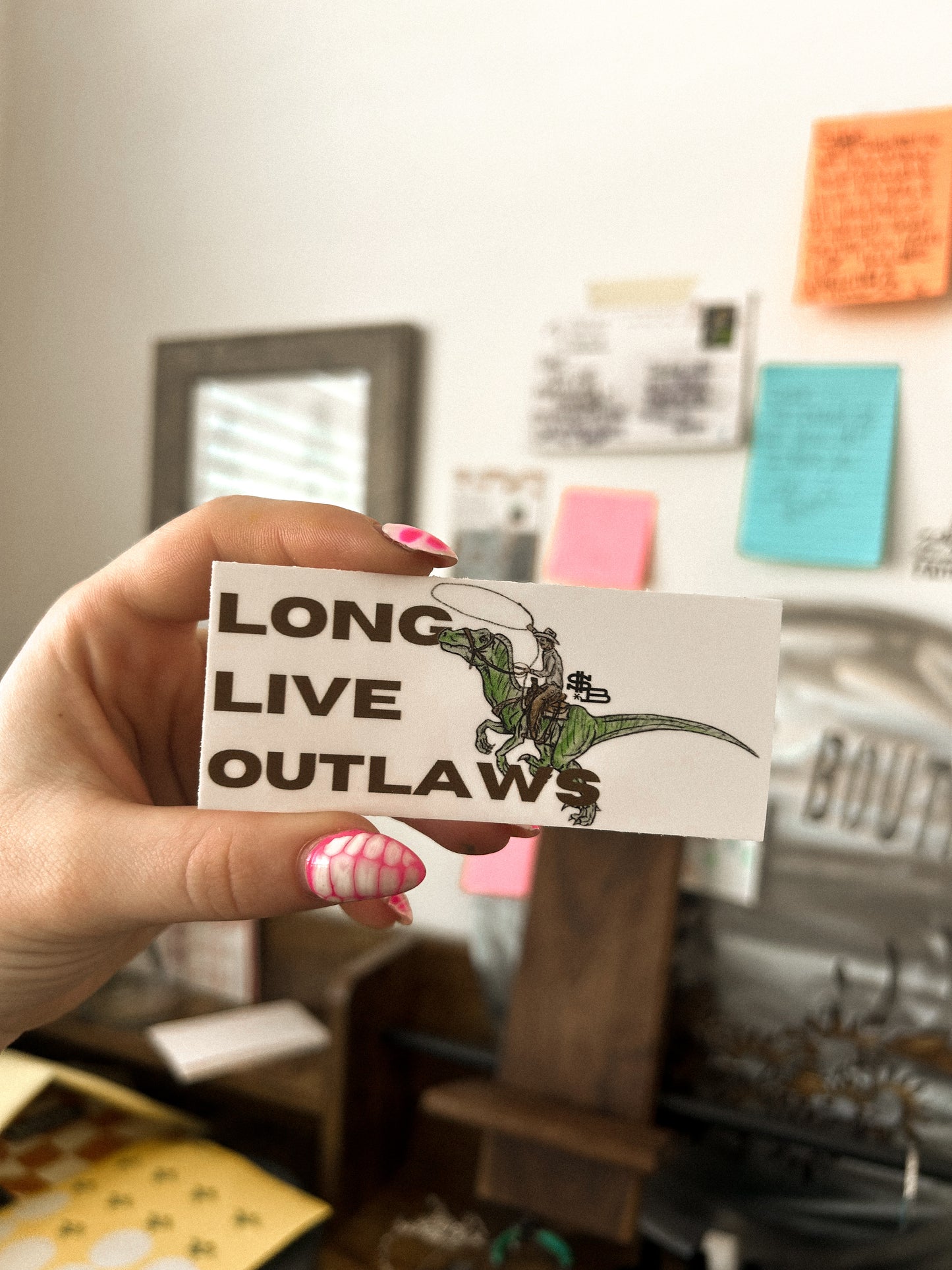 long live outlaws sticker