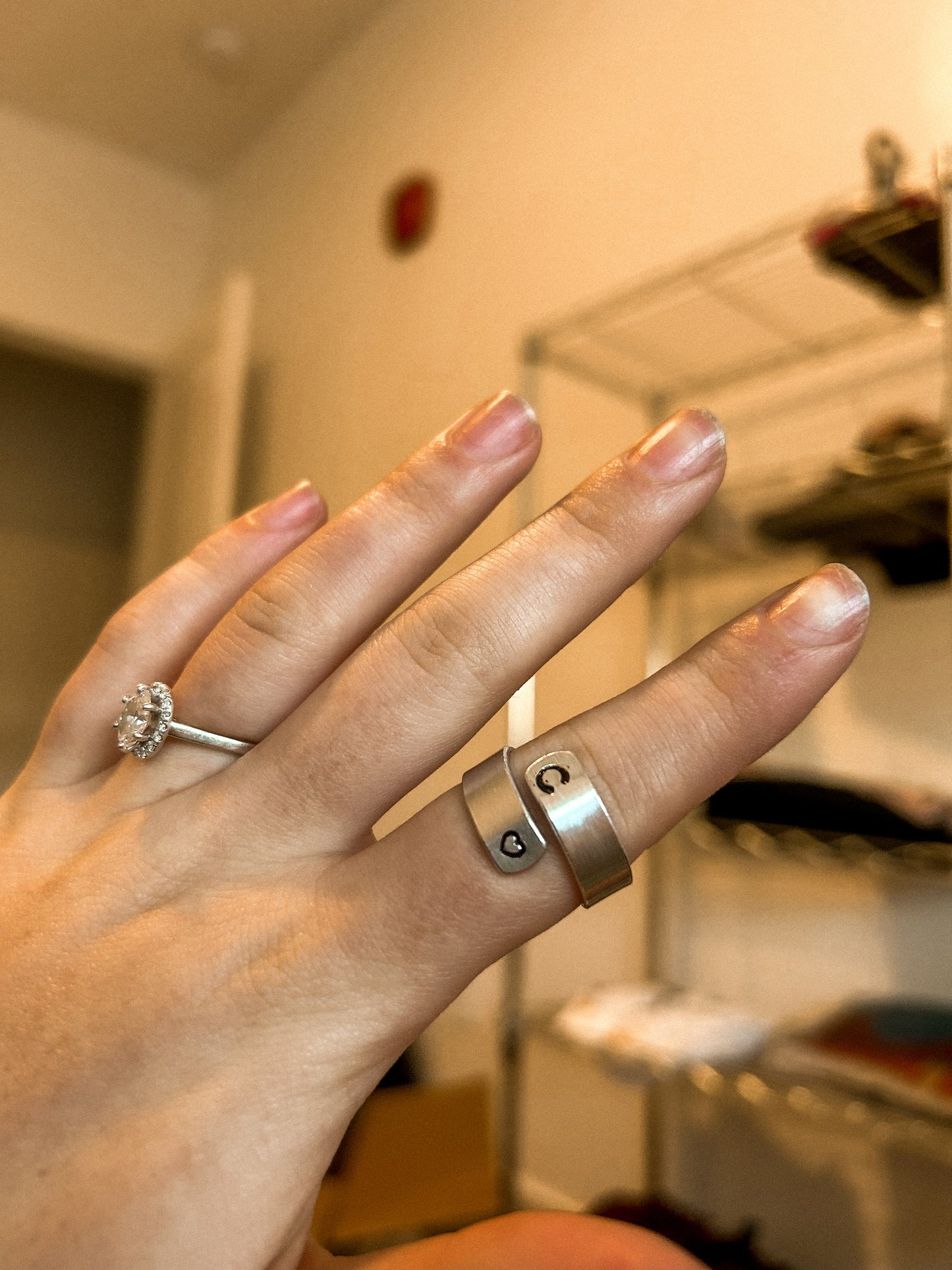initial adjustable wrap ring