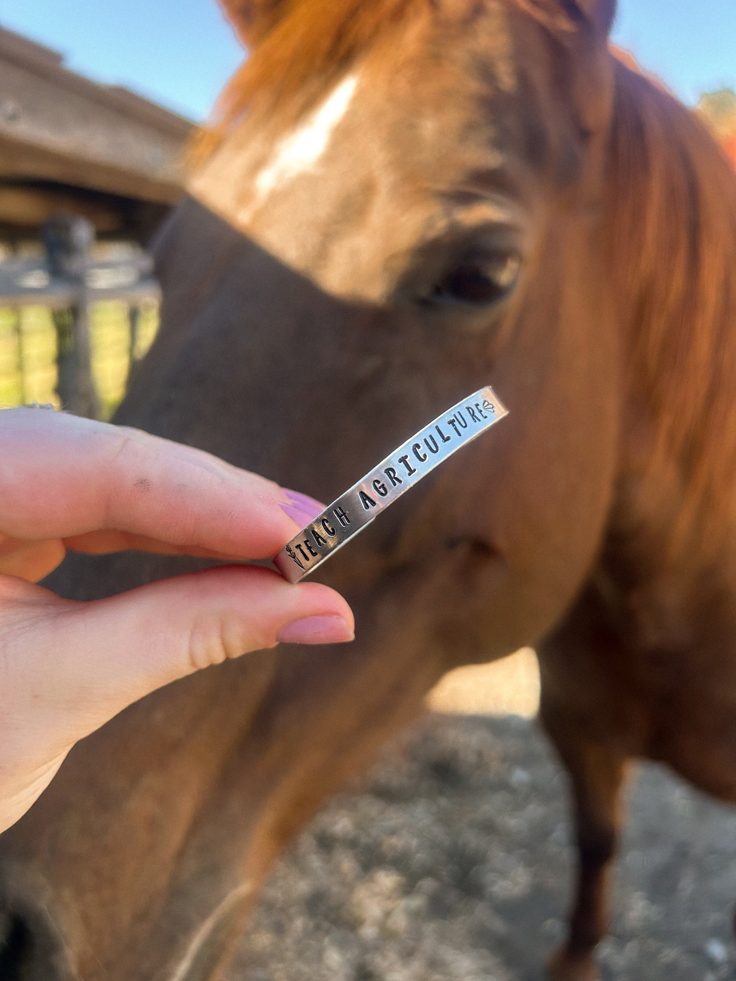 Teach agriculture cuff