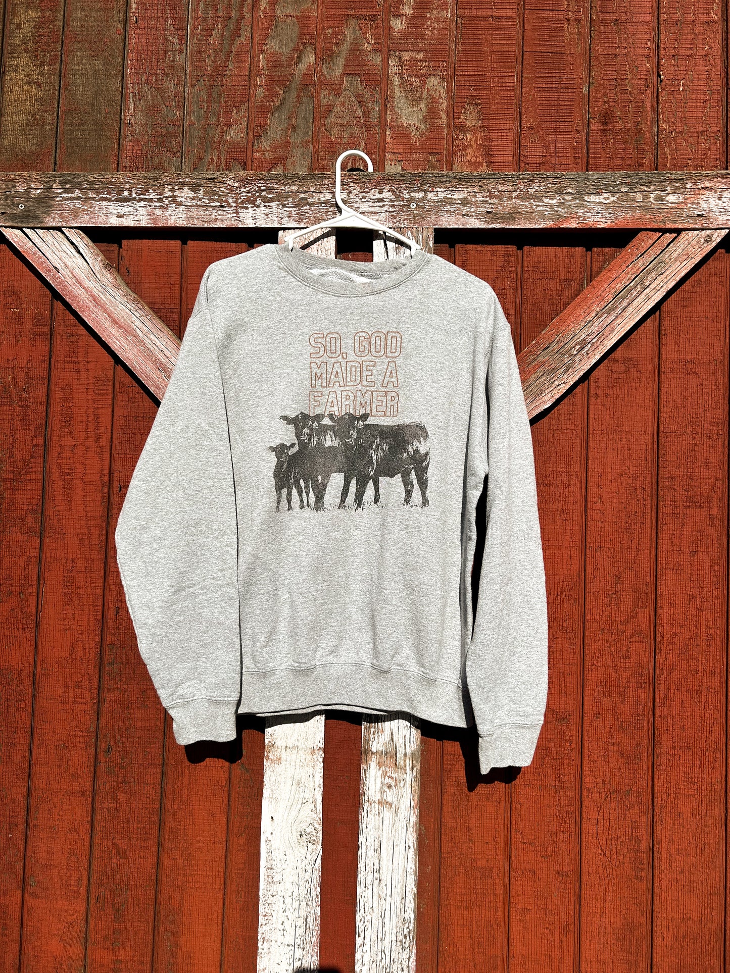 So, God made a farmer crew