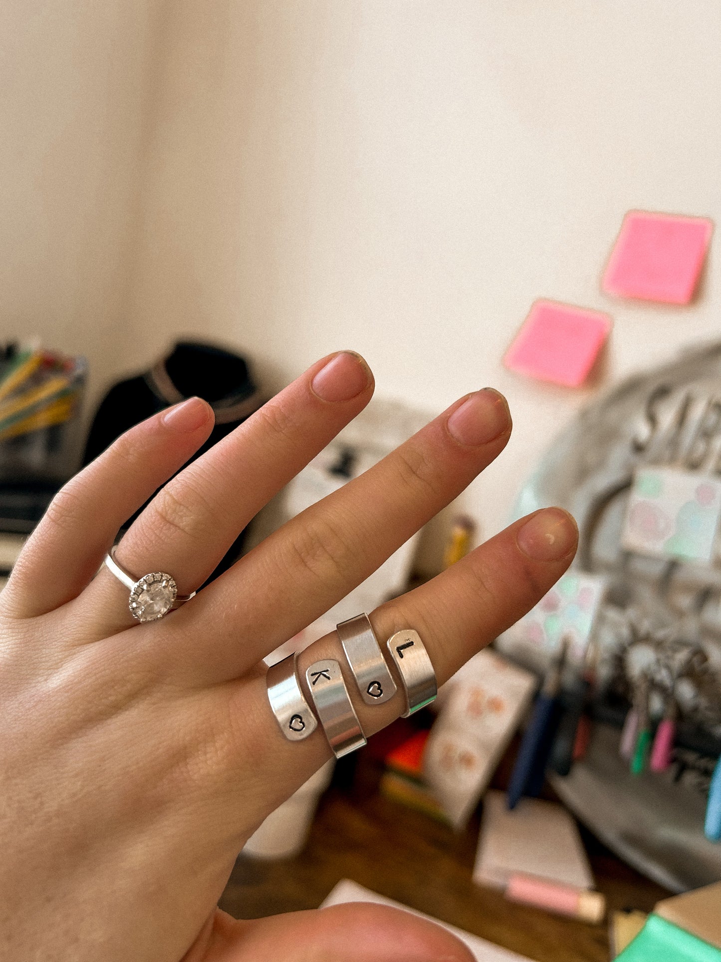 initial adjustable wrap ring