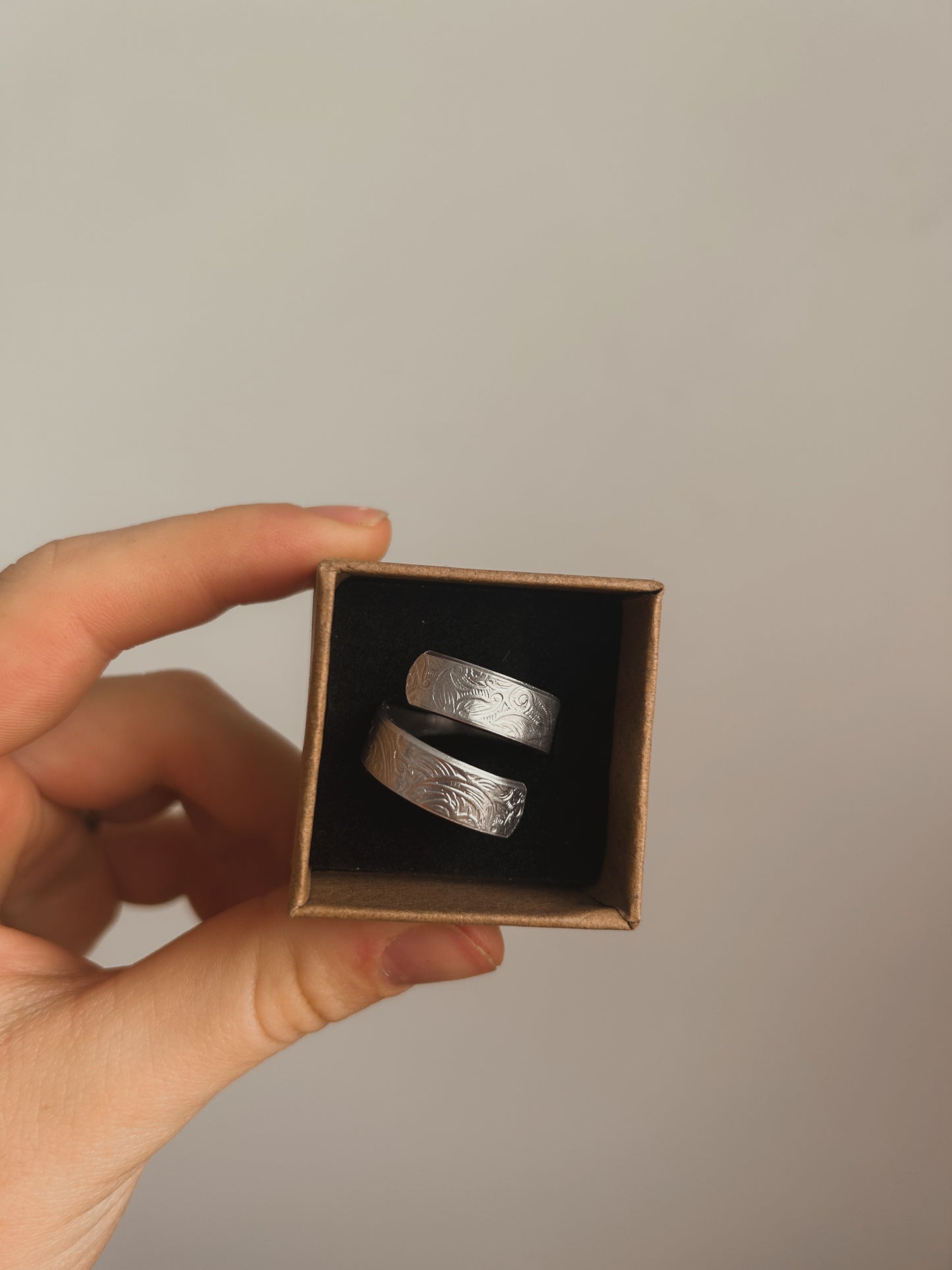 floral wrap ring