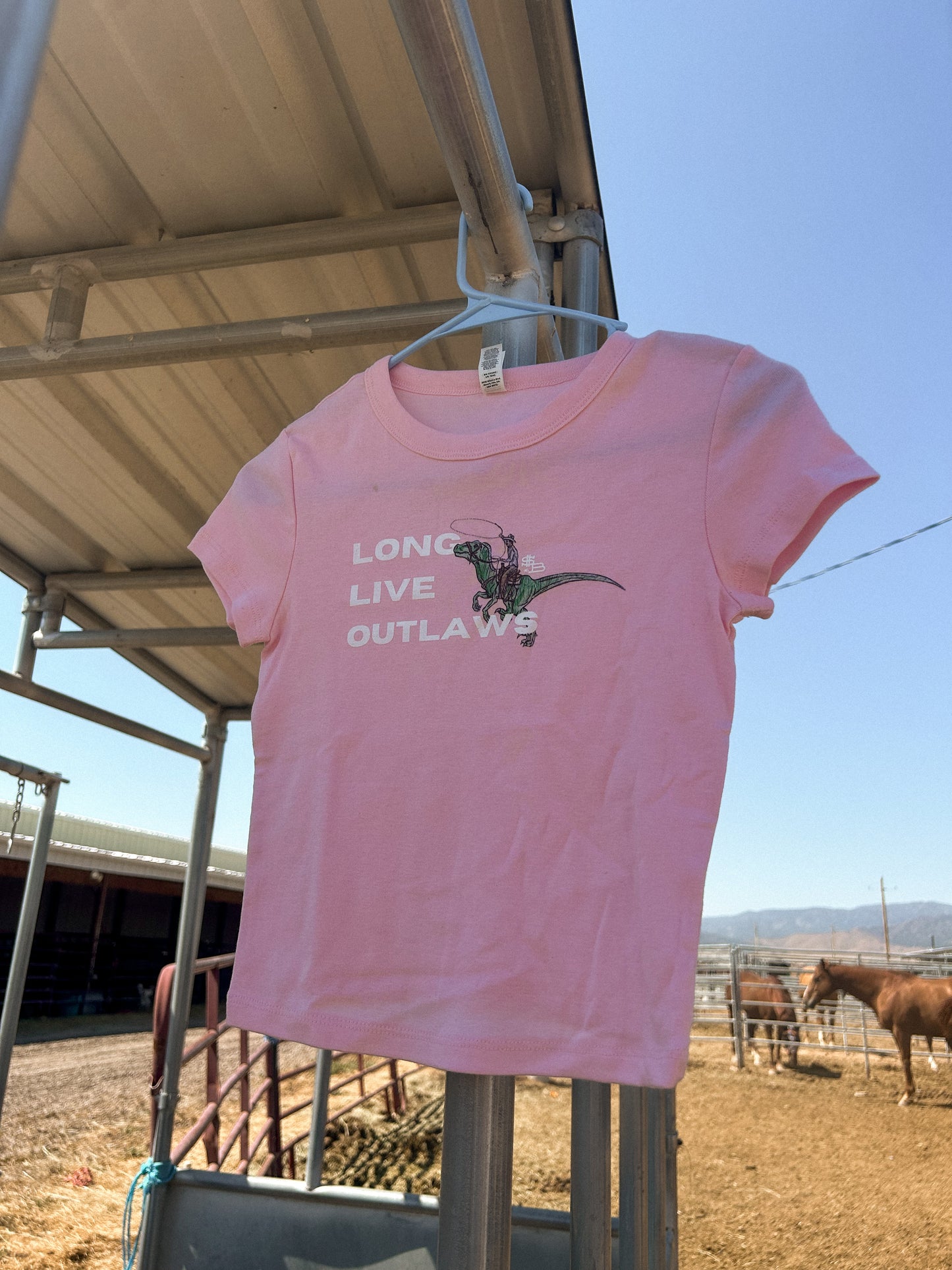 Long Live Outlaws baby tee