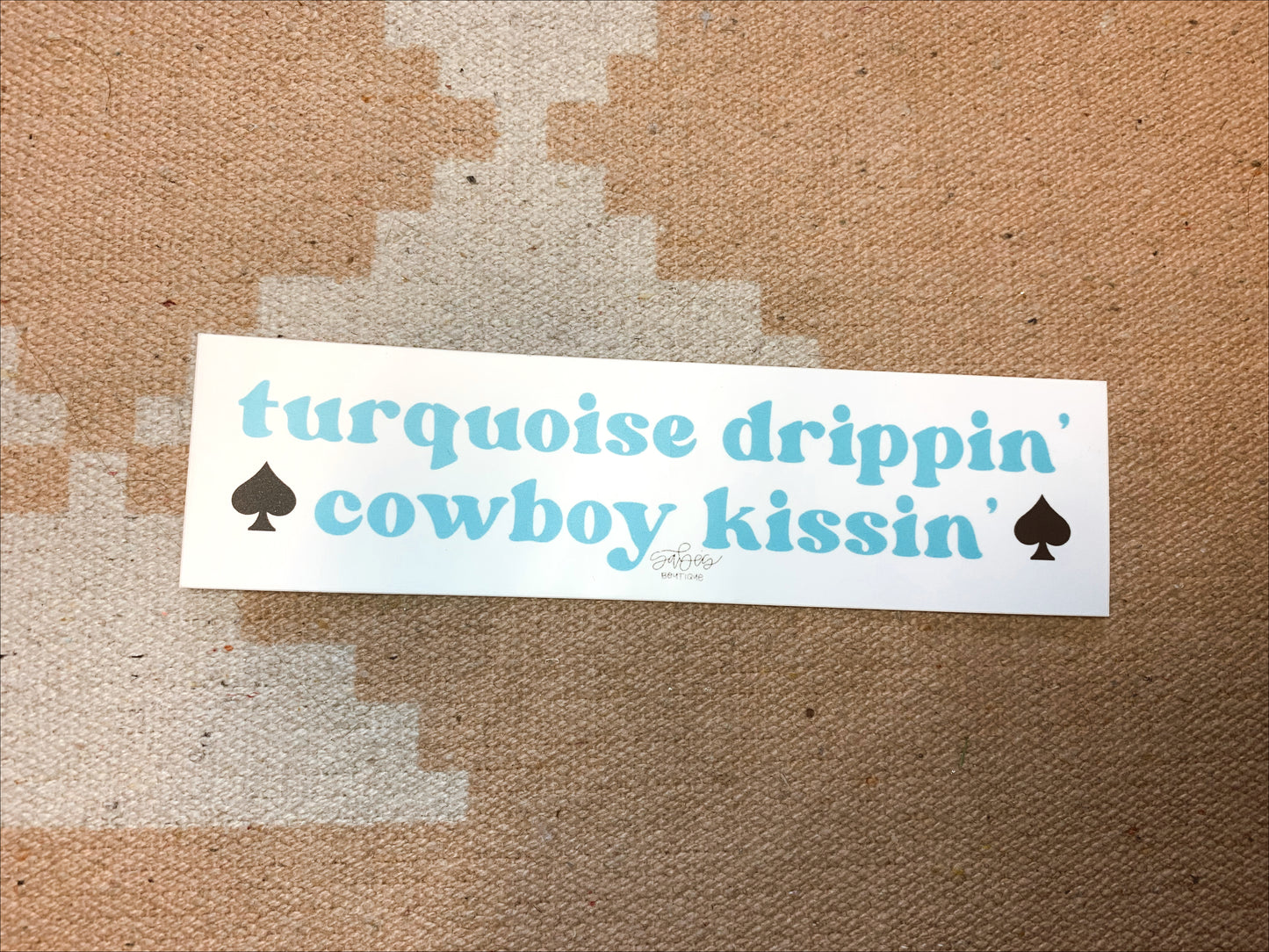 cowboy kissin sticker