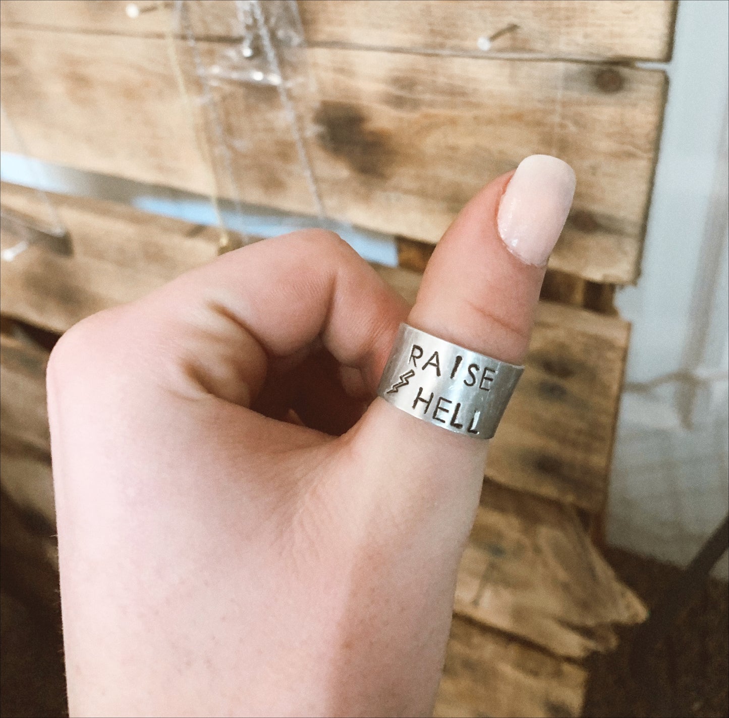 raise hell adjustable ring