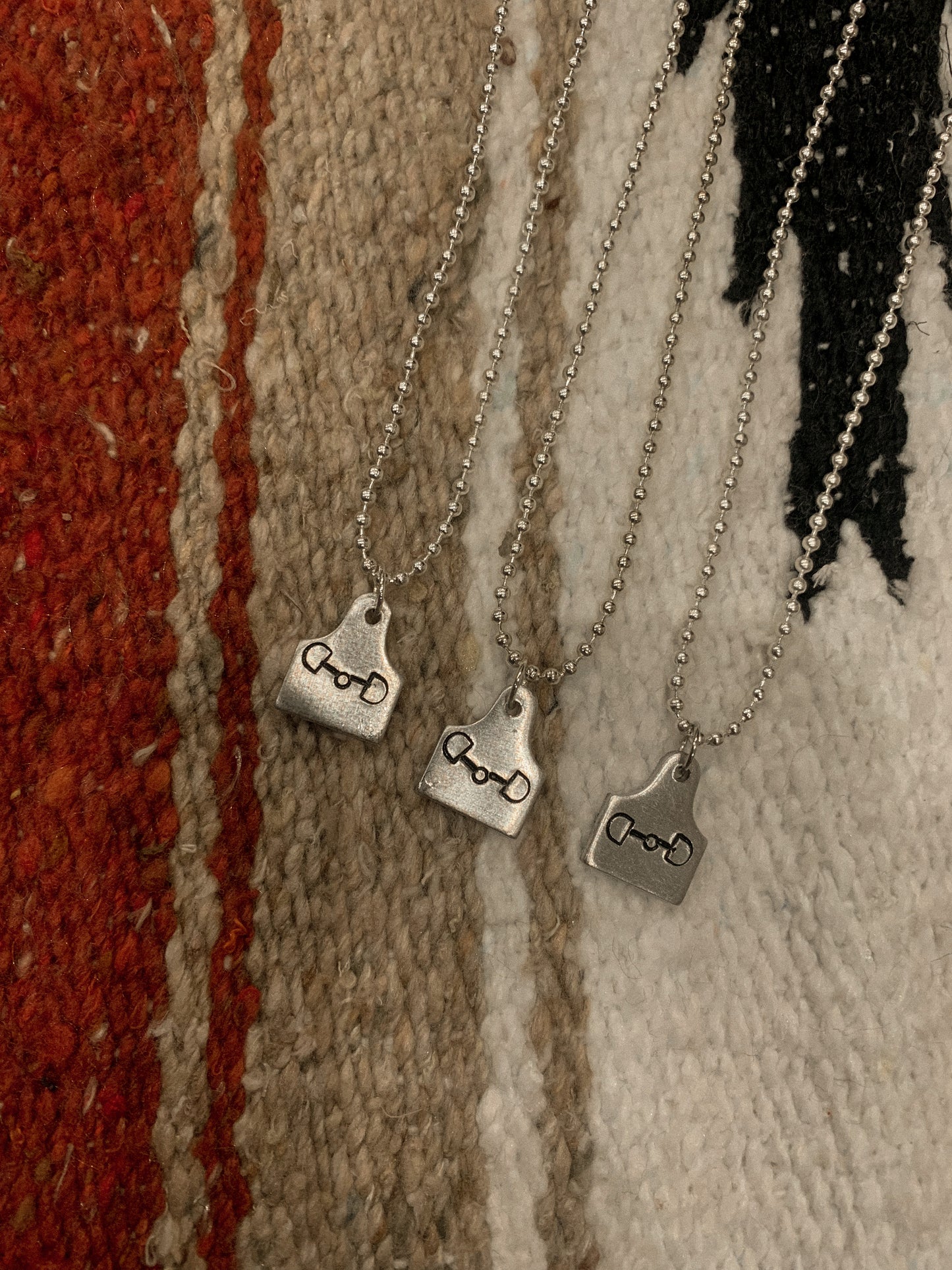 Snaffle bit necklace