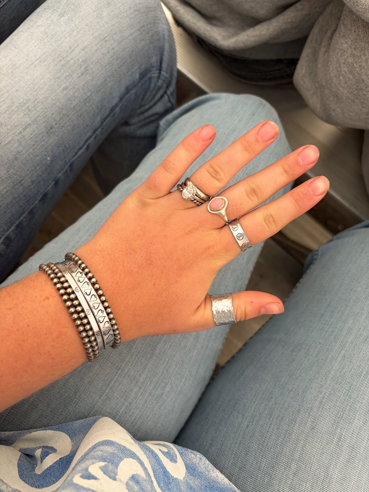 Double spade cuff
