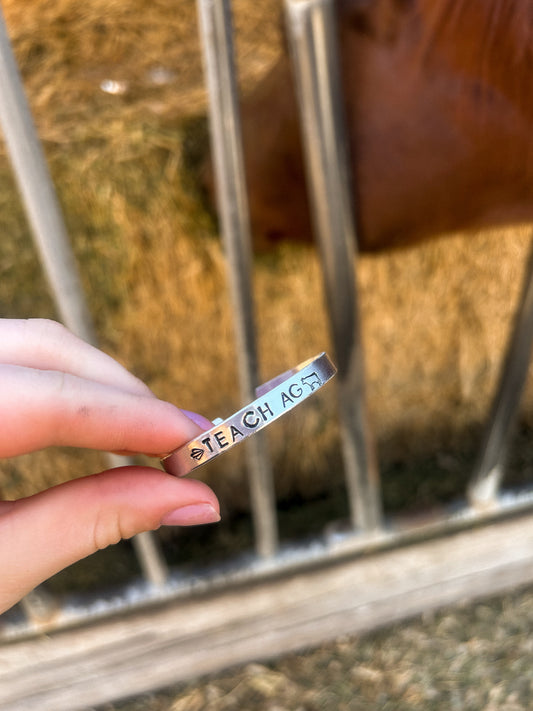 Teach ag cuff (bovine addition)