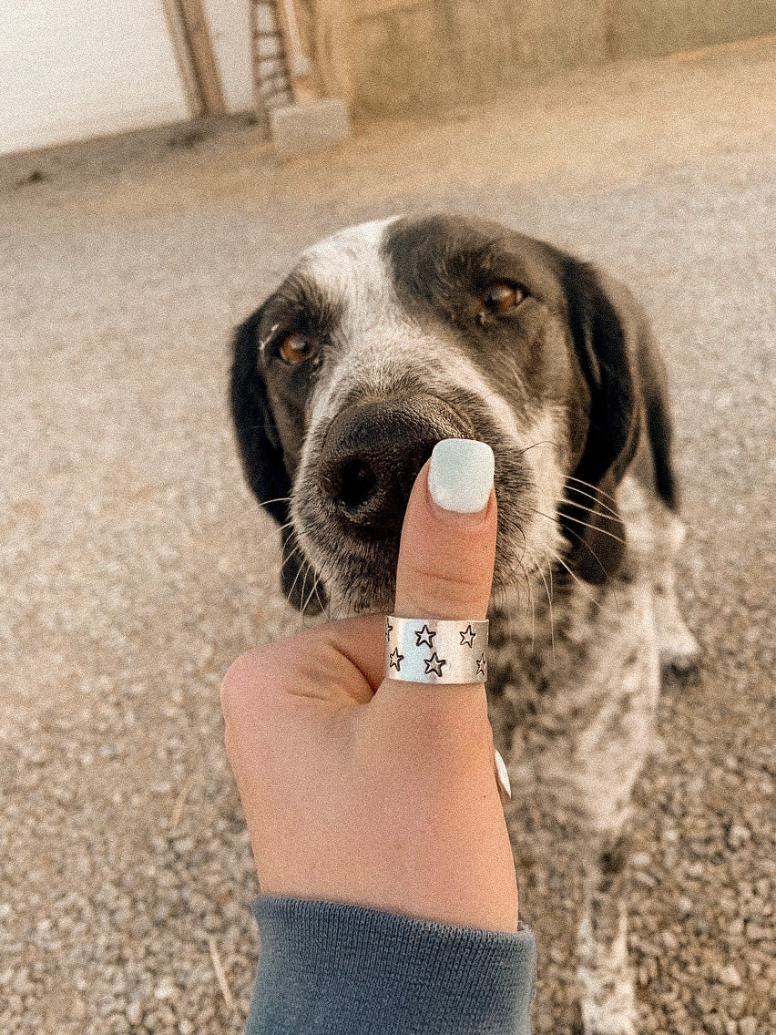 star adjustable ring