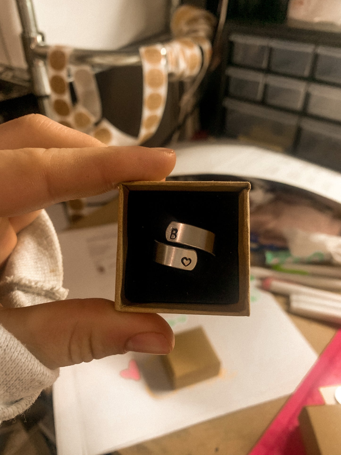 initial adjustable wrap ring
