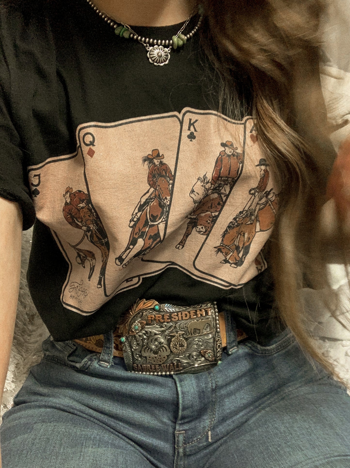 cowboy up t-shirt