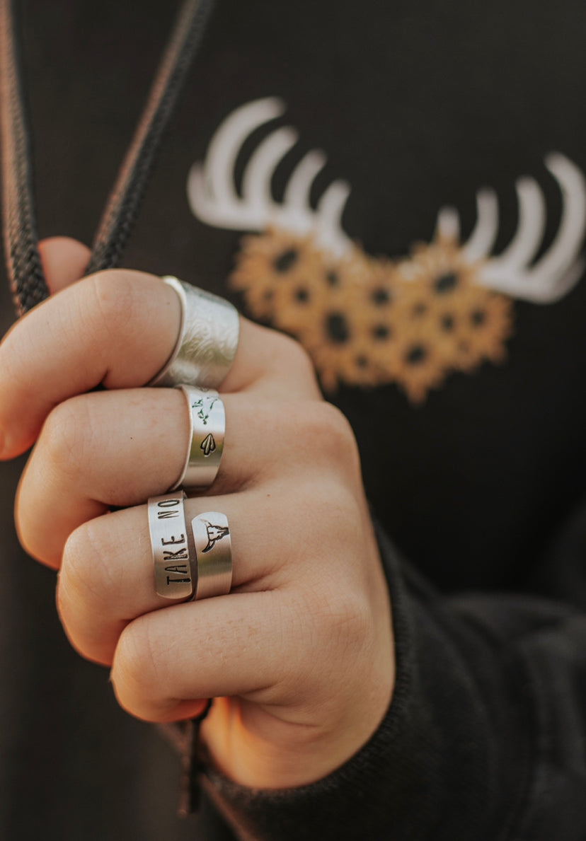 take no bull adjustable ring